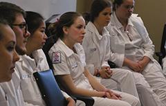 Group of nurses sitting in chairs